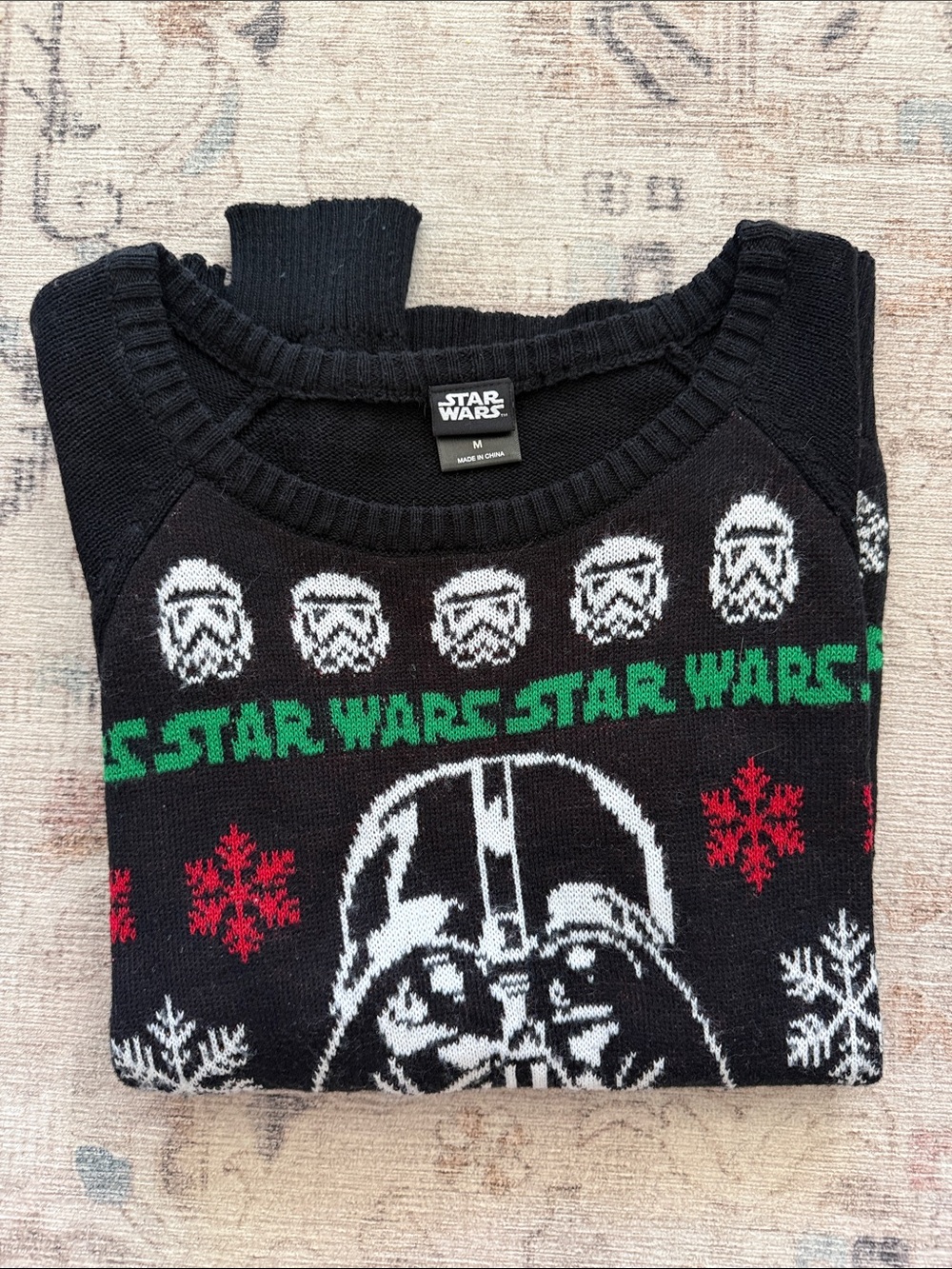 Star Wars Women’s Black Knit Sweater | Size M